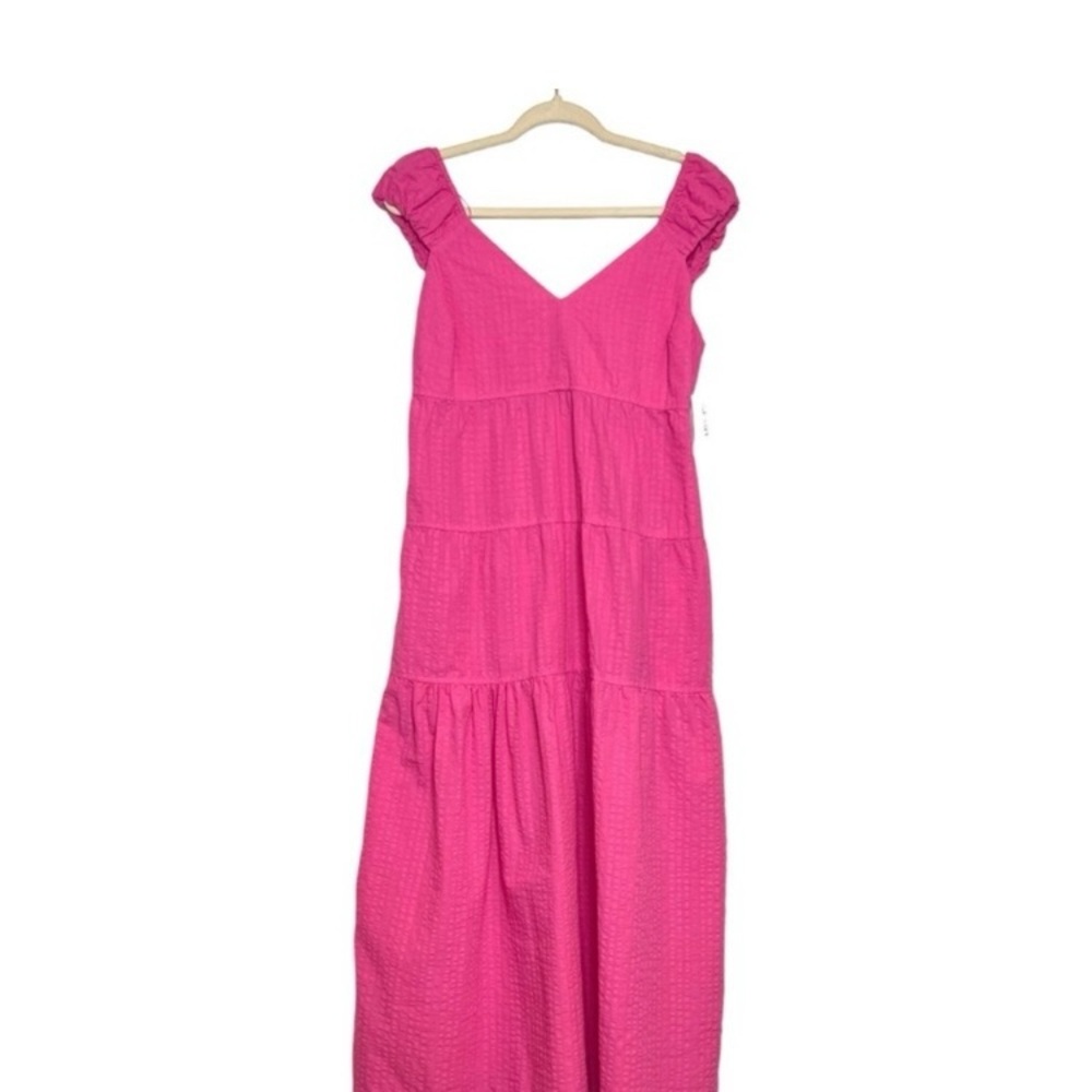 Old Navy Pink Textured Dress - Picture 3 of 7